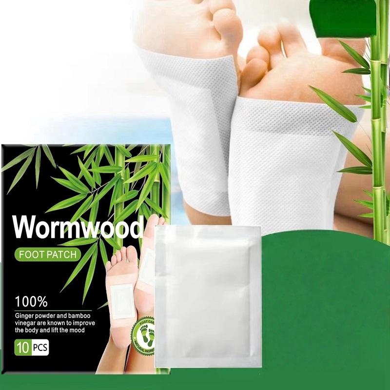 10 조각 쑥 발 패치 홈 건강 관리 바디 클리닝 케어 - Detox Foot Patch 리뷰 및 가격