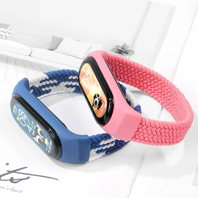 샤오미 미밴드 6 7 스트랩 나일론 브레이디드 솔로 루 - Health Wellness Bracelet 리뷰 및 가격