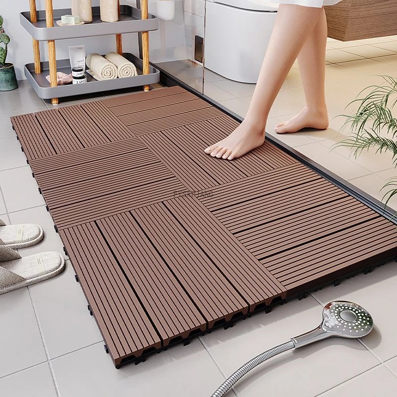 시뮬레이션된 생태 목재 접합 패드 방습 노인 임산부 낙 - Bamboo Bath Mat 리뷰 및 가격