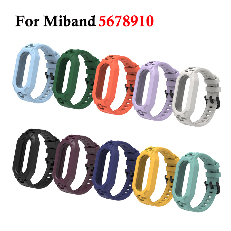 샤오미 미 밴드 10 9 8 스트랩 NFC 스포츠 고무 - Health Wellness Bracelet 리뷰 및 가격